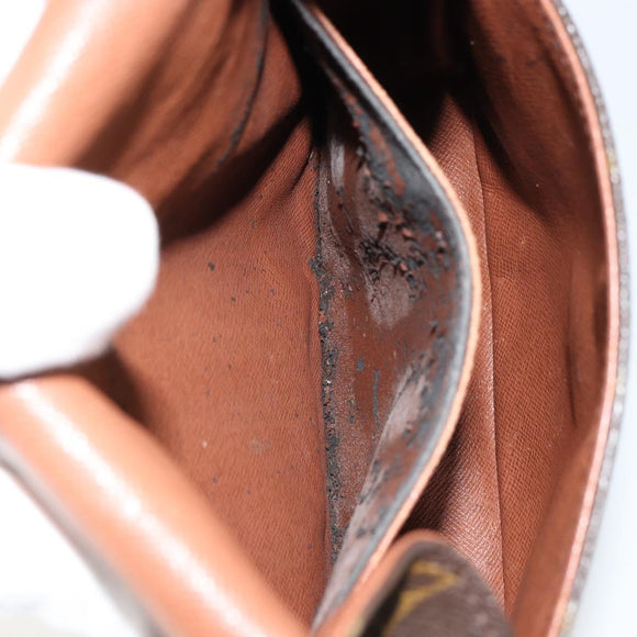 LOUIS VUITTON Monogram Saint Cloud PM Schultertasche M51244 LV Auth bs35203