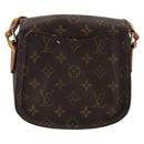 LOUIS VUITTON Monogram Saint Cloud PM Schultertasche M51244 LV Auth bs35203-2