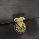LOUIS VUITTON Utah Apash Aktetas Leer Bruin M95452 LV Auth bs35204-17