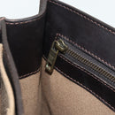 LOUIS VUITTON Utah Apash Aktetas Leer Bruin M95452 LV Auth bs35204-21