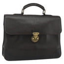 LOUIS VUITTON Utah Apash Aktetas Leer Bruin M95452 LV Auth bs35204-1