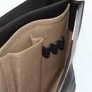 LOUIS VUITTON Utah Apash Aktetas Leer Bruin M95452 LV Auth bs35204-11
