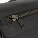 LOUIS VUITTON Utah Apash Aktetas Leer Bruin M95452 LV Auth bs35204-25