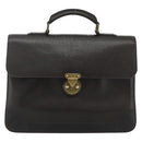 LOUIS VUITTON Utah Apash Aktetas Leer Bruin M95452 LV Auth bs35204-13