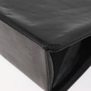 CHANEL Matelasse Chain Hand Bag Patent leather Black Silver CC Auth bs35206-16