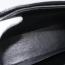 CHANEL Matelasse Chain Hand Bag Patent leather Black Silver CC Auth bs35206-11