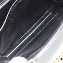 CHANEL Matelasse Chain Tote Bag Patent leather Black Gold CC Auth bs35207-9