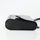 Gianni Versace Shoulder Bag plastic Black Auth bs35208-4