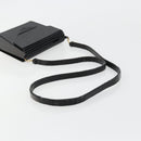 Gianni Versace Shoulder Bag plastic Black Auth bs35208-7
