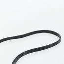 Gianni Versace Shoulder Bag plastic Black Auth bs35208-8