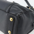 LOUIS VUITTON SC Bag PM Shoulder Bag Leather 2way Black M94694 LV Auth bs35210-17