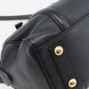 LOUIS VUITTON SC Bag PM Shoulder Bag Leather 2way Black M94694 LV Auth bs35210-18
