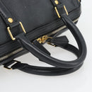 LOUIS VUITTON SC Bag PM Shoulder Bag Leather 2way Black M94694 LV Auth bs35210-7