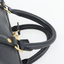 LOUIS VUITTON SC Bag PM Shoulder Bag Leather 2way Black M94694 LV Auth bs35210-14