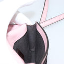 FENDI Schoudertasje Leer Roze Zilver Authentiek bs35213A-20