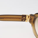LOUIS VUITTON Supsongron Sunglasses plastic Brown Z0094E LV Auth bs35214-10