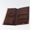 GUCCI Langbrieftasche Lackleder Braun Gold Orig. bs35216-8