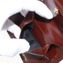 GUCCI Langbrieftasche Lackleder Braun Gold Orig. bs35216-11