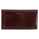 GUCCI Langbrieftasche Lackleder Braun Gold Orig. bs35216-2