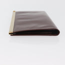 GUCCI Langbrieftasche Lackleder Braun Gold Orig. bs35216-3
