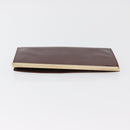 GUCCI Langbrieftasche Lackleder Braun Gold Orig. bs35216-6