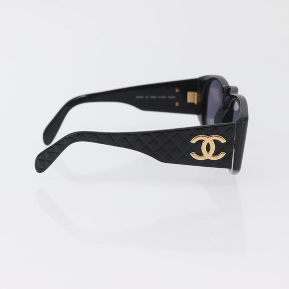 CHANEL Sonnenbrille Kunststoff 2er-Set Schwarz CC Auth bs35217