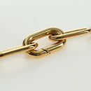LOUIS VUITTON Chain Collier Signature Necklace metal Gold M00324 Auth bs35219M-14