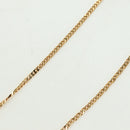 LOUIS VUITTON Chain Collier Signature Necklace metal Gold M00324 Auth bs35219M-4