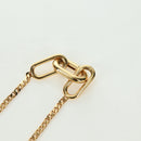 LOUIS VUITTON Chain Collier Signature Necklace metal Gold M00324 Auth bs35219M-9