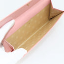 CHANEL Wallet Leather 4 Set Orange Pink black CC Auth bs35220-14