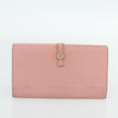 CHANEL Wallet Leather 4 Set Orange Pink black CC Auth bs35220-8