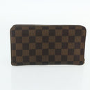 LOUIS VUITTON Monogram Epi Damier Ebene Portemonnee 4 Set Zwart LV Auth bs35221-11