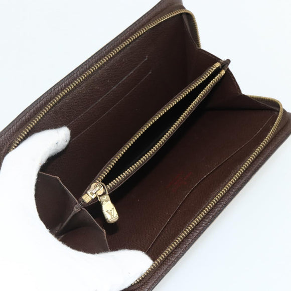 LOUIS VUITTON Monogram Epi Damier Ebene Portemonnee 4 Set Zwart LV Auth bs35221