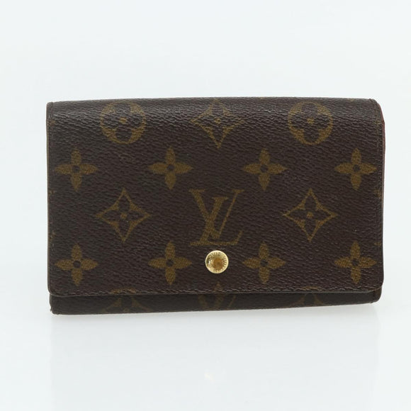 LOUIS VUITTON Monogram Epi Damier Ebene Portemonnee 4 Set Zwart LV Auth bs35221