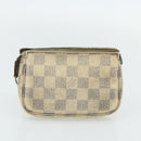 LOUIS VUITTON Damier Azur Monogram Taiga Etui 3-delig Epicea LV Auth bs35222-10
