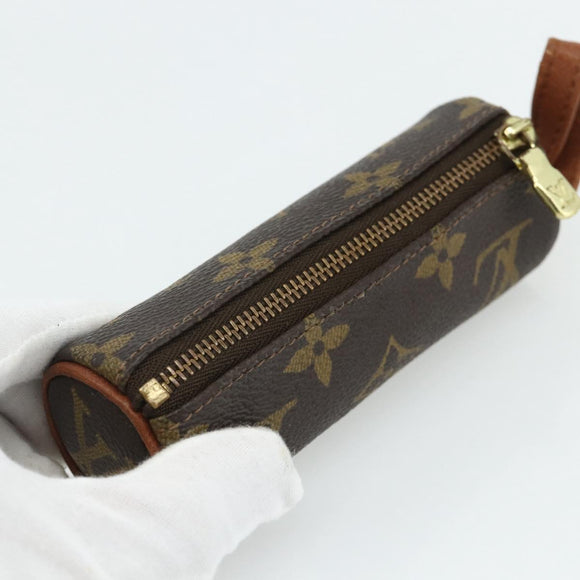 LOUIS VUITTON Damier Azur Monogram Taiga Etui 3-delig Epicea LV Auth bs35222