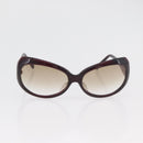 PRADA Salvatore Ferragamo Zonnebril kunststof 2 Stuks Bruin Zilver Auth bs35223-10