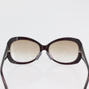 PRADA Salvatore Ferragamo Zonnebril kunststof 2 Stuks Bruin Zilver Auth bs35223-11