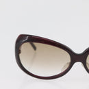 PRADA Salvatore Ferragamo Zonnebril kunststof 2 Stuks Bruin Zilver Auth bs35223-12