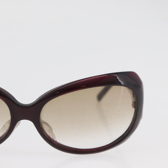 PRADA Salvatore Ferragamo Zonnebril kunststof 2 Stuks Bruin Zilver Auth bs35223