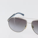 PRADA Salvatore Ferragamo Zonnebril kunststof 2 Stuks Bruin Zilver Auth bs35223-4