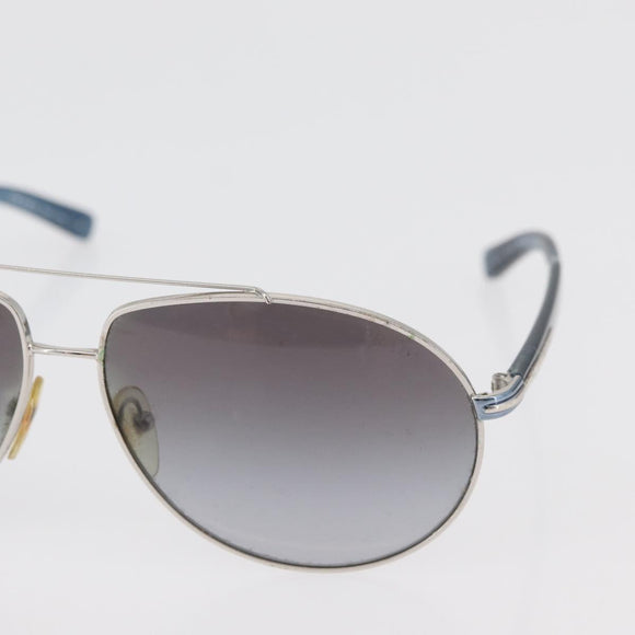PRADA Salvatore Ferragamo Zonnebril kunststof 2 Stuks Bruin Zilver Auth bs35223
