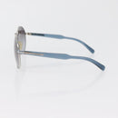 PRADA Salvatore Ferragamo Zonnebril kunststof 2 Stuks Bruin Zilver Auth bs35223-6