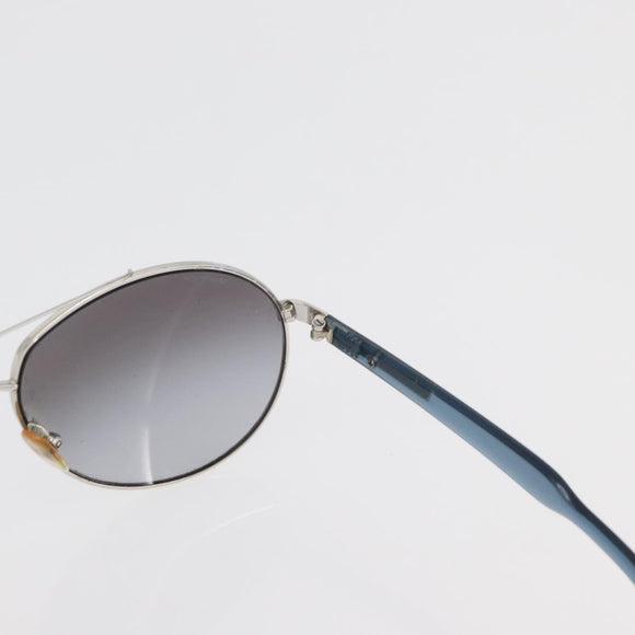 PRADA Salvatore Ferragamo Zonnebril kunststof 2 Stuks Bruin Zilver Auth bs35223