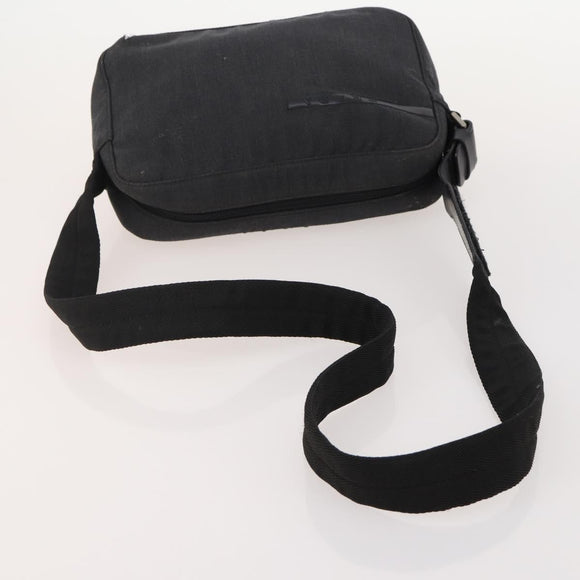 PRADA Shoulder Bag Nylon Canvas 3 Set Black Auth bs35224