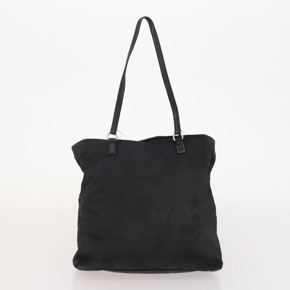 PRADA Shoulder Bag Nylon Canvas 3 Set Black Auth bs35224