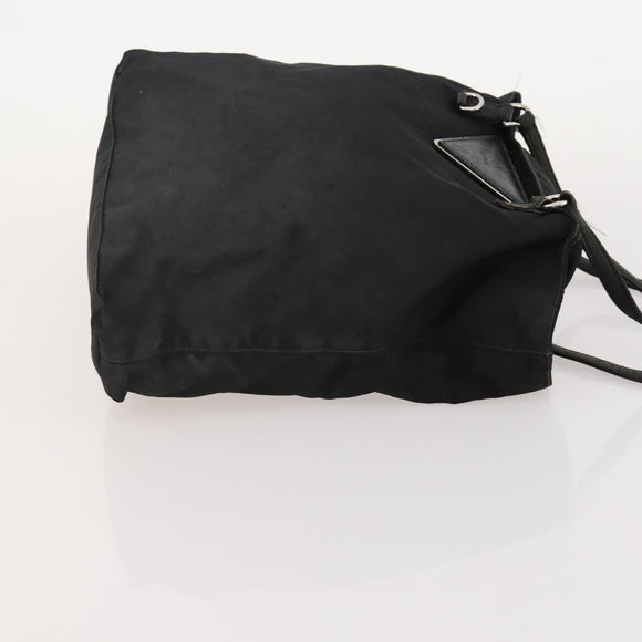 PRADA Shoulder Bag Nylon Canvas 3 Set Black Auth bs35224