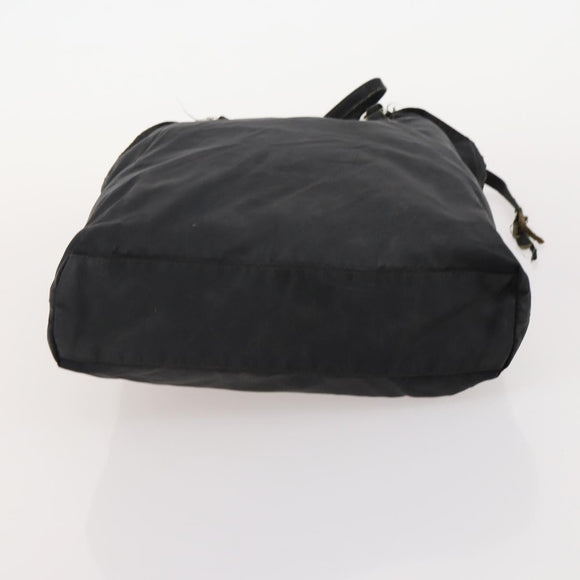 PRADA Shoulder Bag Nylon Canvas 3 Set Black Auth bs35224