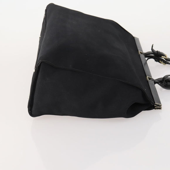 PRADA Shoulder Bag Nylon Canvas 3 Set Black Auth bs35224