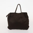 PRADA Shoulder Bag Nylon Leather 5 Set Black Navy Brown Auth bs35225-12